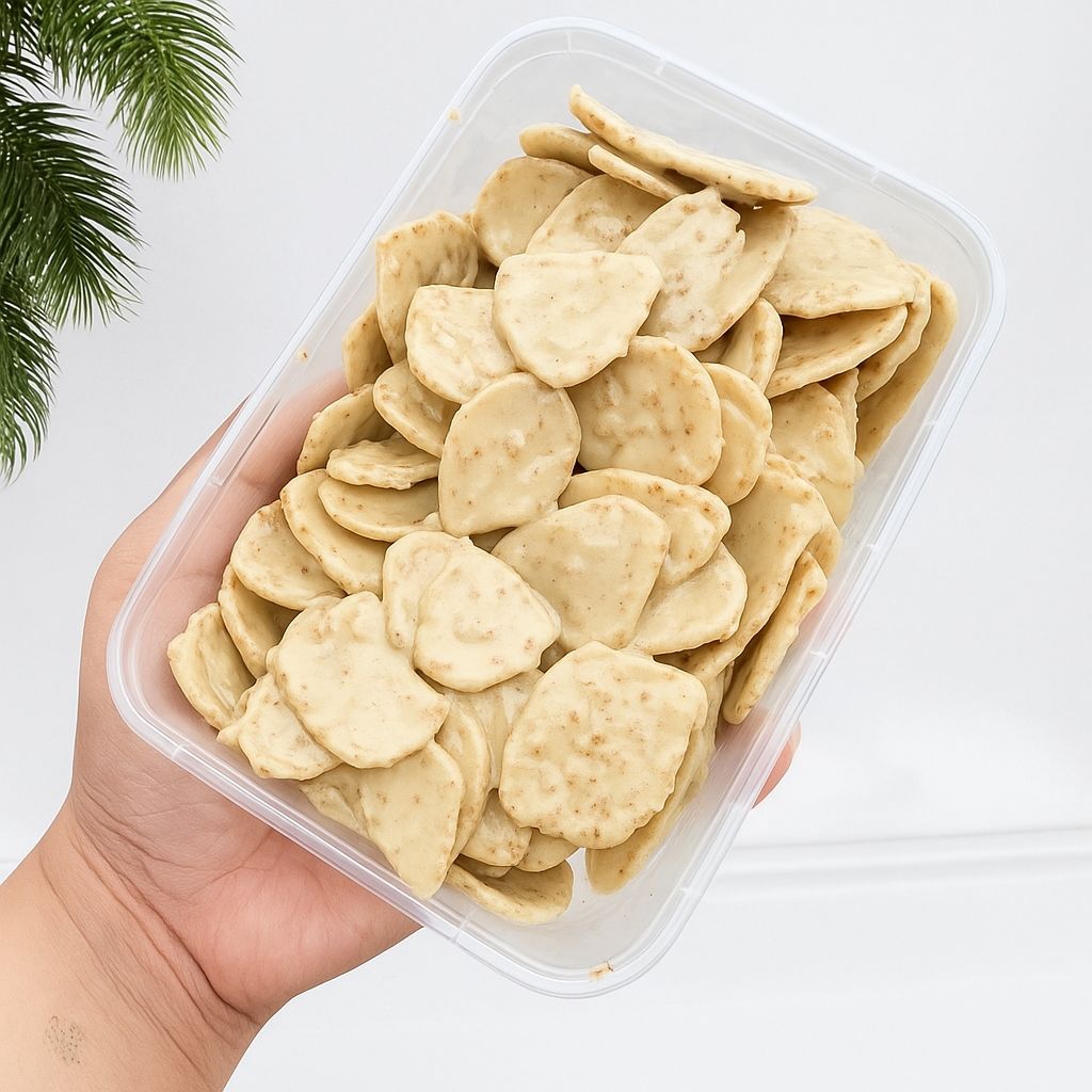 

Keripik pisang lumer rasa tiramisu