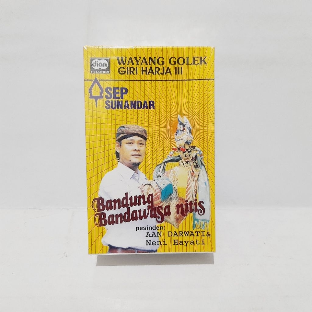 Kaset Wayang Golek Asep Sunandar S - Bandung Bandawasa Nitis (Giri Harja 3) Segel