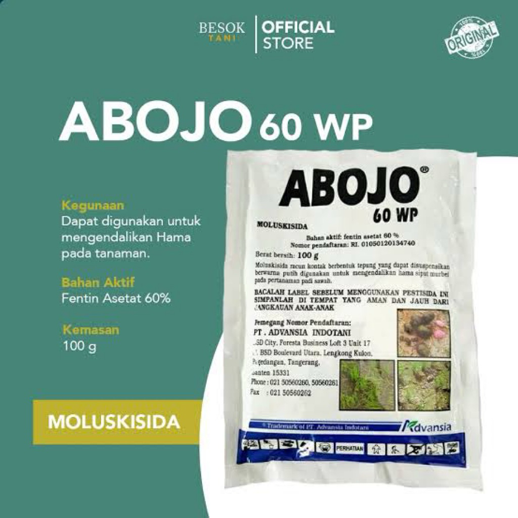 Obat Keong, Abojo 100 gram