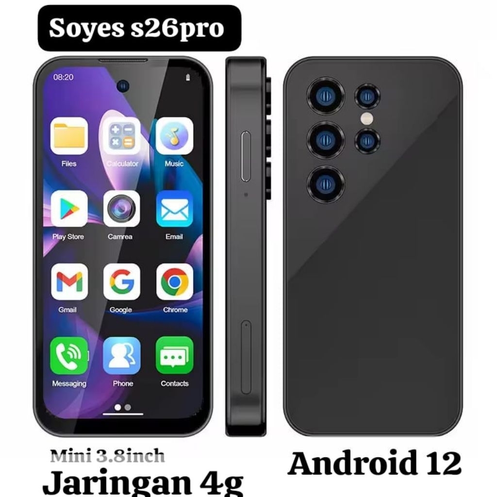 Hp mini soyes s26pro jaringan 4g