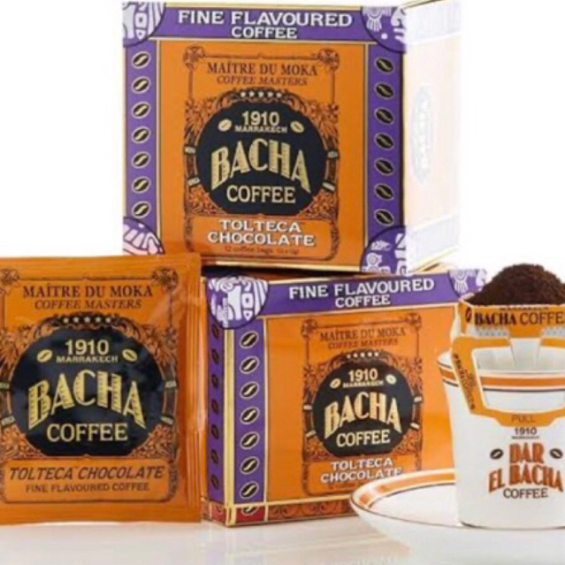 

Bacha Coffee Gift Box Singapore Morning | Milano Morning | Seville Orange | Caramelo Morning | Toltecca Chocolate | Marrakech Morning Kopi Arabika Arabica Premium Fine Flavoured Coffee