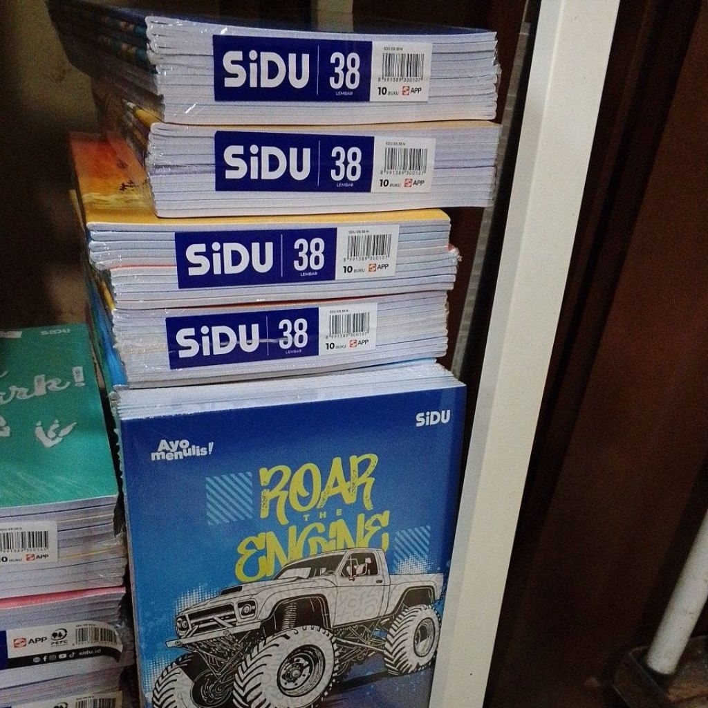 

BUKU SIDU original 38 lembar 1 pak isi 10 buku