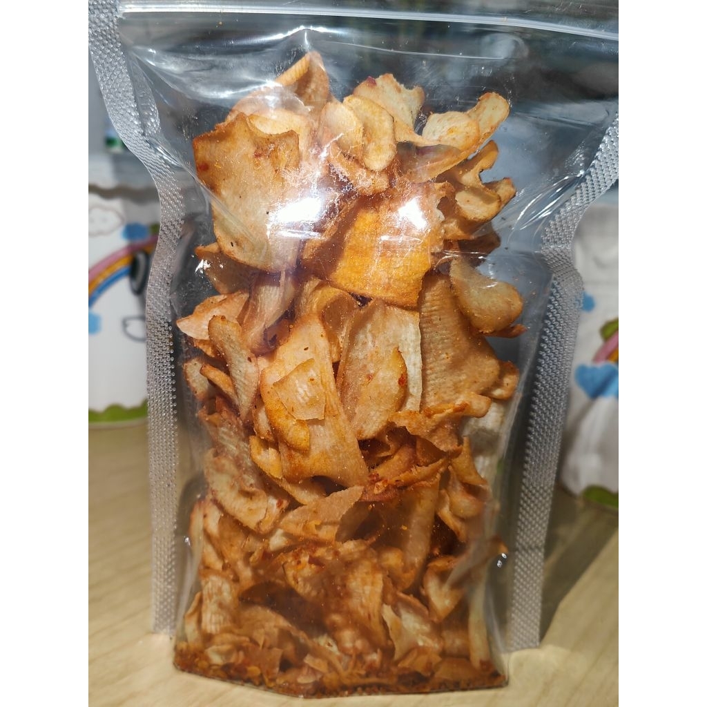 

kripik talas pedas manis 125gr