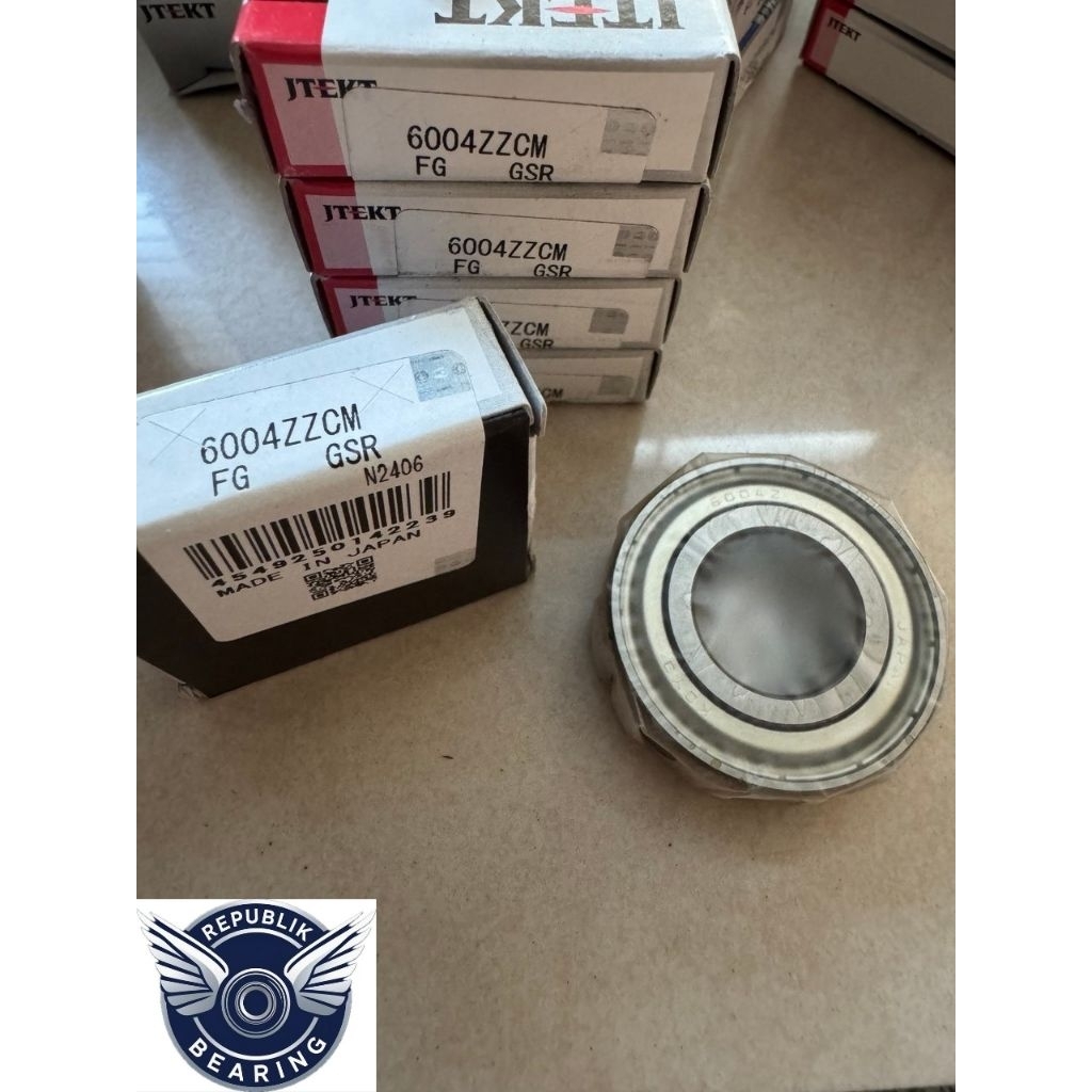 lahar 6004 zz koyo / bearing / laher / laker 6004 zz koyo original (ecer)