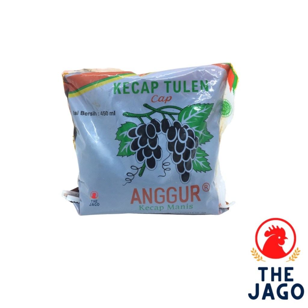 

Kecap Manis Cap Anggur Bantal 450ml - Kecap Legendaris Asli Bandung