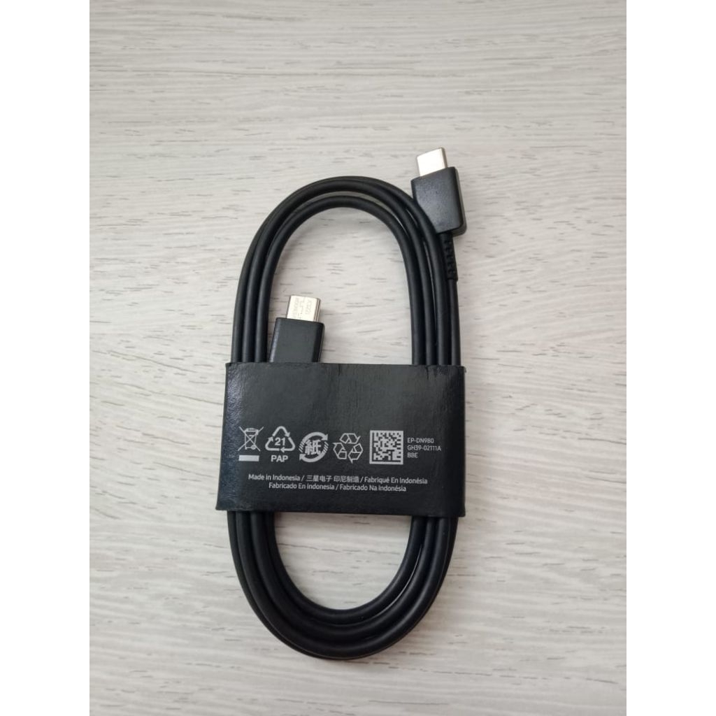 Kabel data Samsung c to c original bawa'an hp A70/A72/A73/100% original bawaan hp