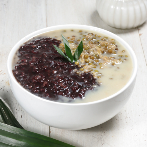 Bubur Kacang Hijau Ketan Hitam Homemade Sehat Tanpa Pengawet 450gr