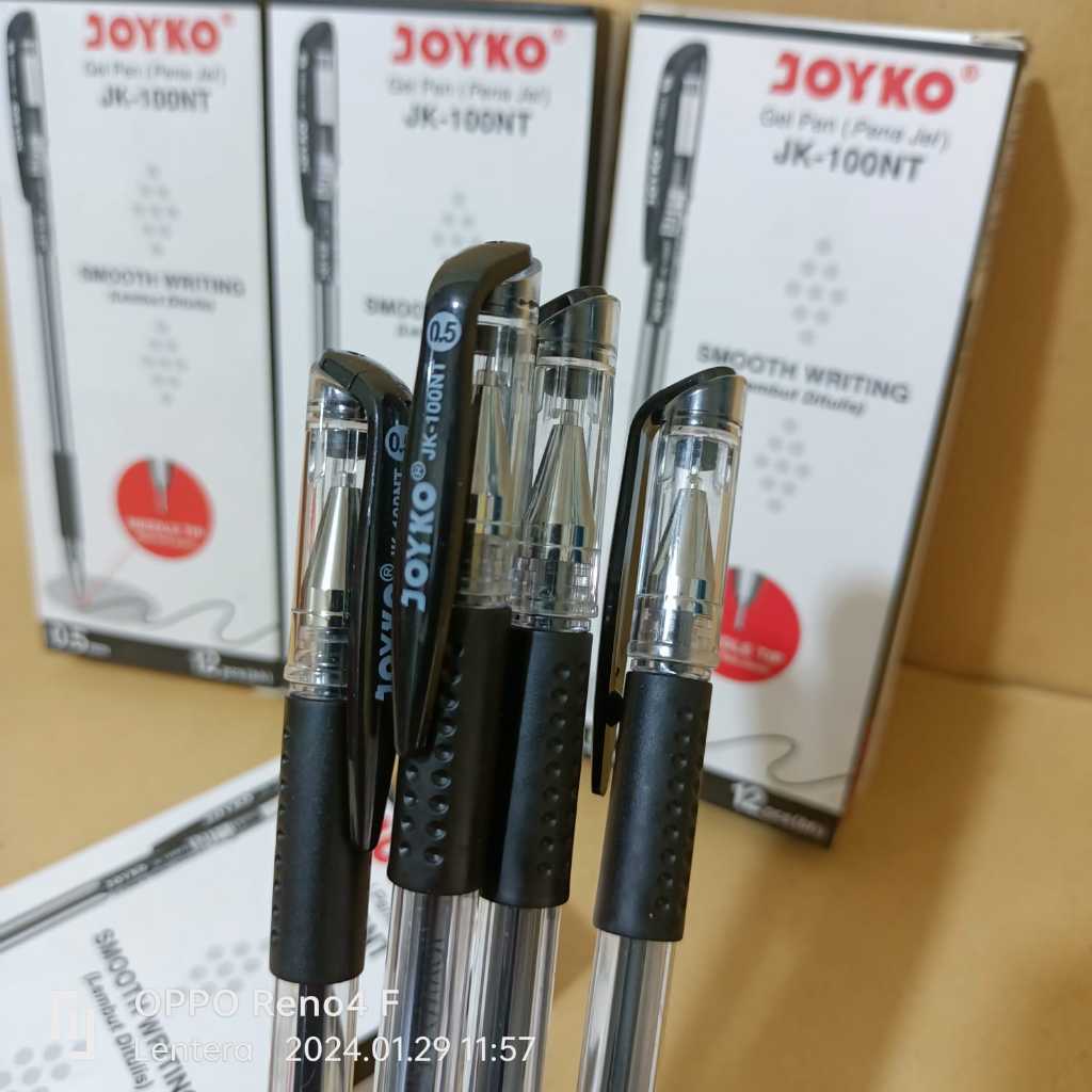 

Ay00! Pulpen Joyko JK100 NT Isi 12 Pcs Tinta Hitam