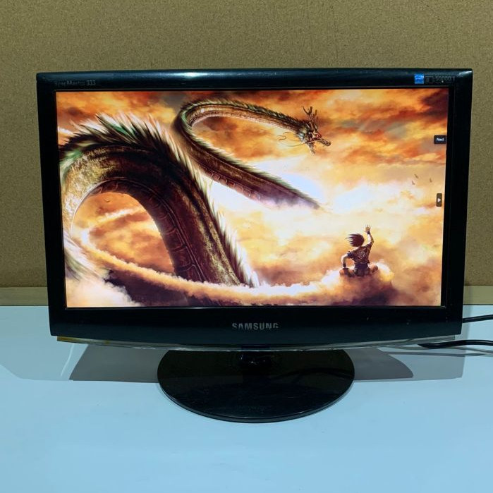 Monitor Merk Samsung Lcd 17 Inch Wide - Bekas Minus - Murah