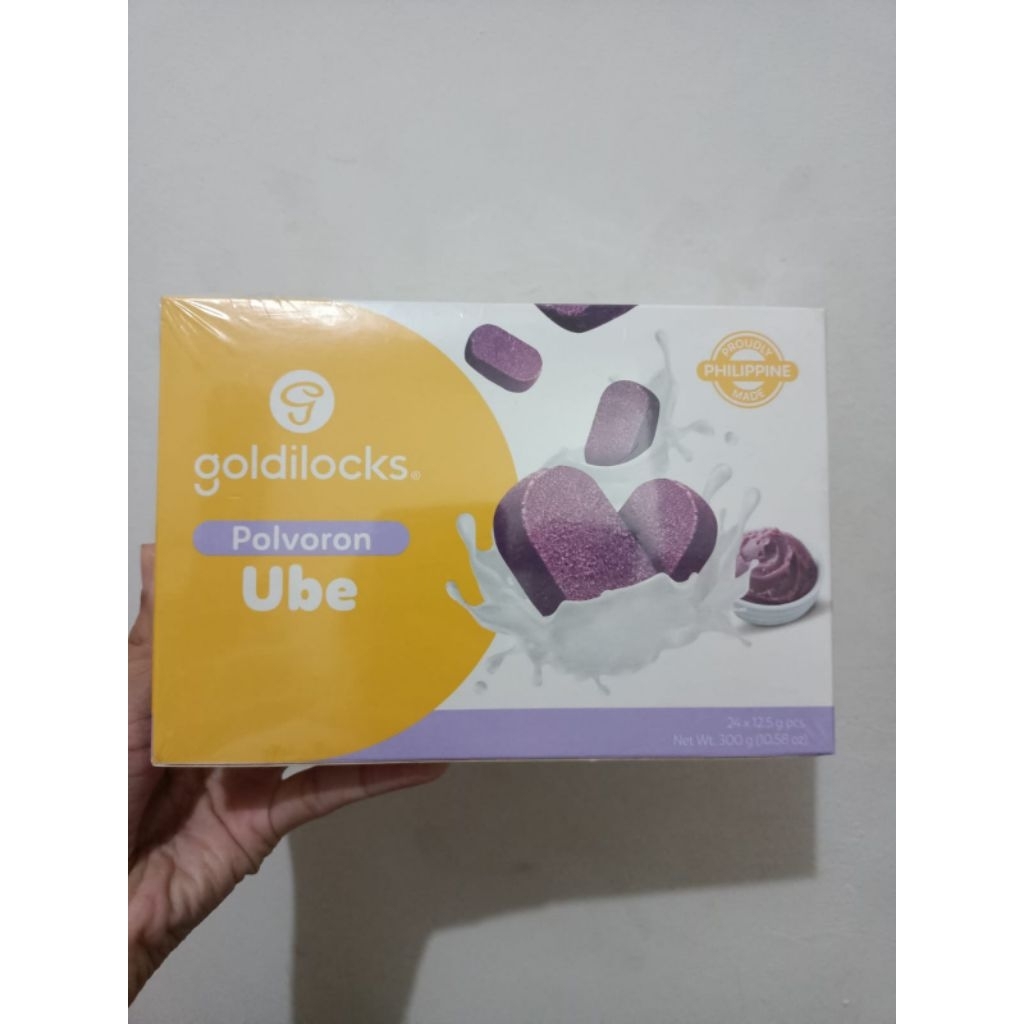 

GOLDILOCKS POLVORON UBE / CASHEW PHILIPHINE (ISI 24PCS)
