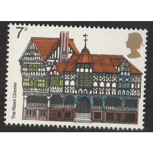 

A 12391 SATU BUAH PRANGKO INGGRIS NOMINAL 7 PENCE TEMA BANGUNAN THE ROWS CHESTER DENGAN KONDISI BELUM ADA CAP