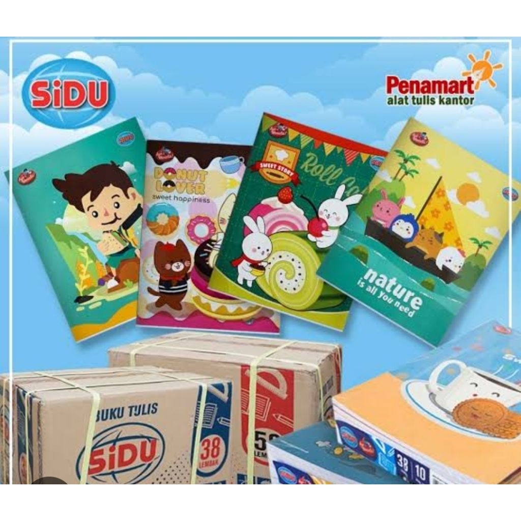 

Buku Sidu 32 sheet, harga per pack