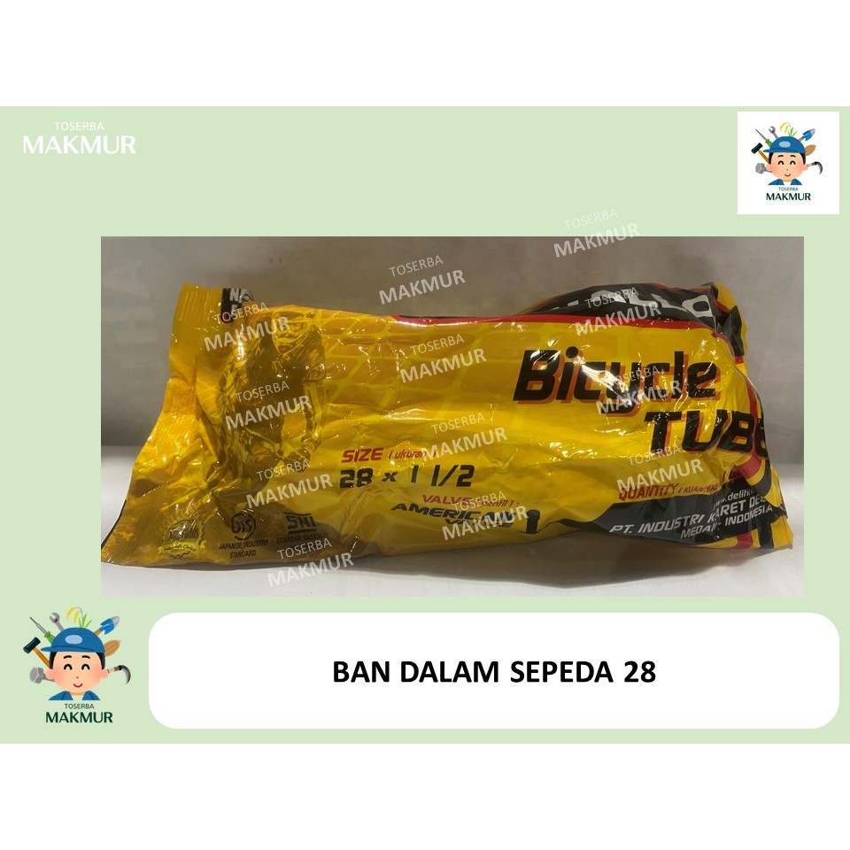 BAN DALAM SEPEDA 28 X 1 1/2 BAN DALAM BECAK / UNTA