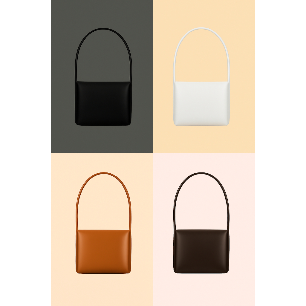 Tas Selempang Kulit Wanita Mini Stylish – Tas Bahu Simple Korea Elegan Branded Casual Murah