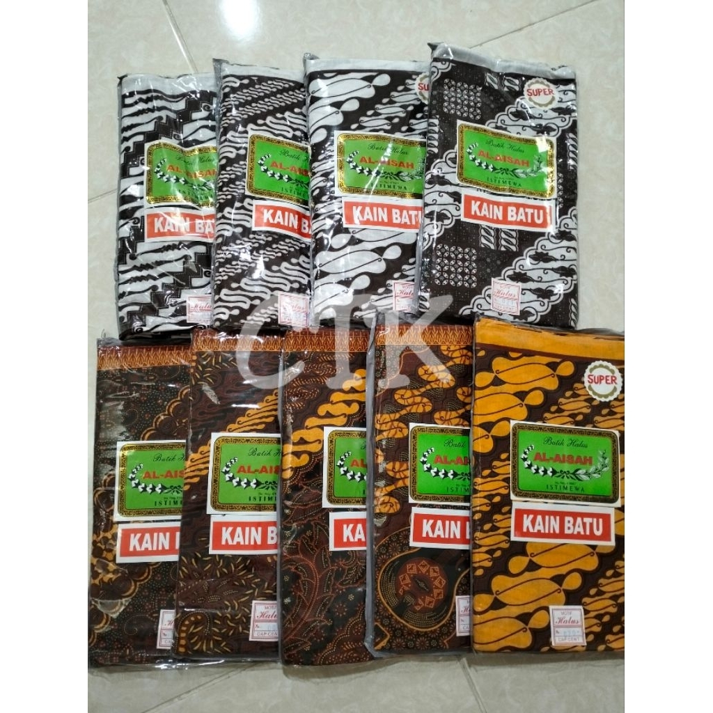 Kain Panjang Jarik kualitas batu & halus soga & putih