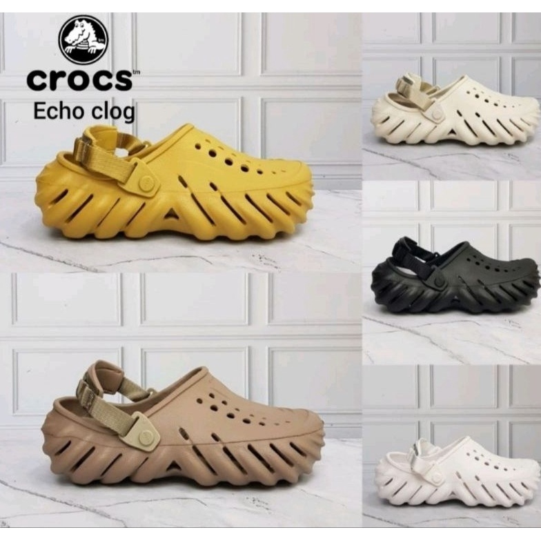KODE C53F Crocs Echo  Sandal Pria Crocs Echo  Crocs Echo Unisex