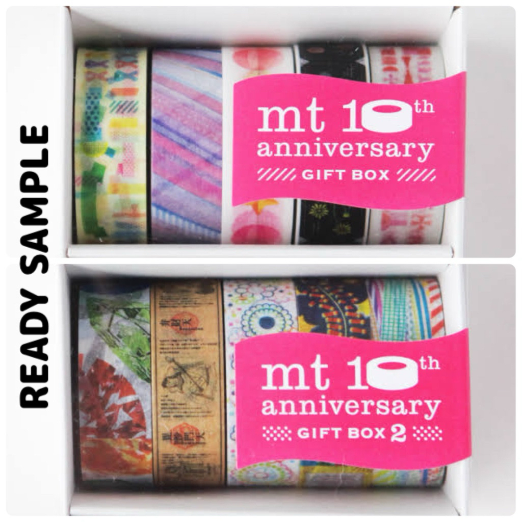 

masking tape / washi tape sample mt 10th anniversary