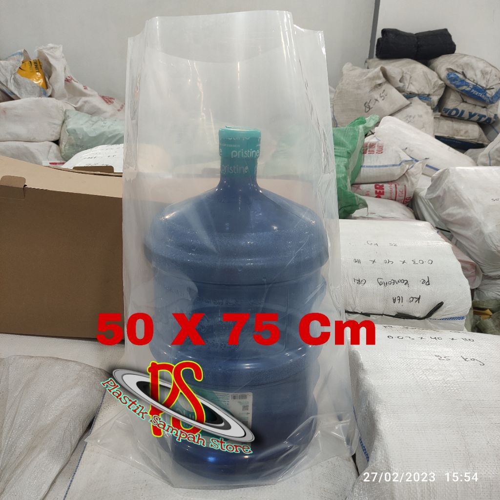 Plastik PE Bening 50 x 75 Cm Tebal 50 micron / Plastik Bening 50x75 cm Plastik PE Tebal