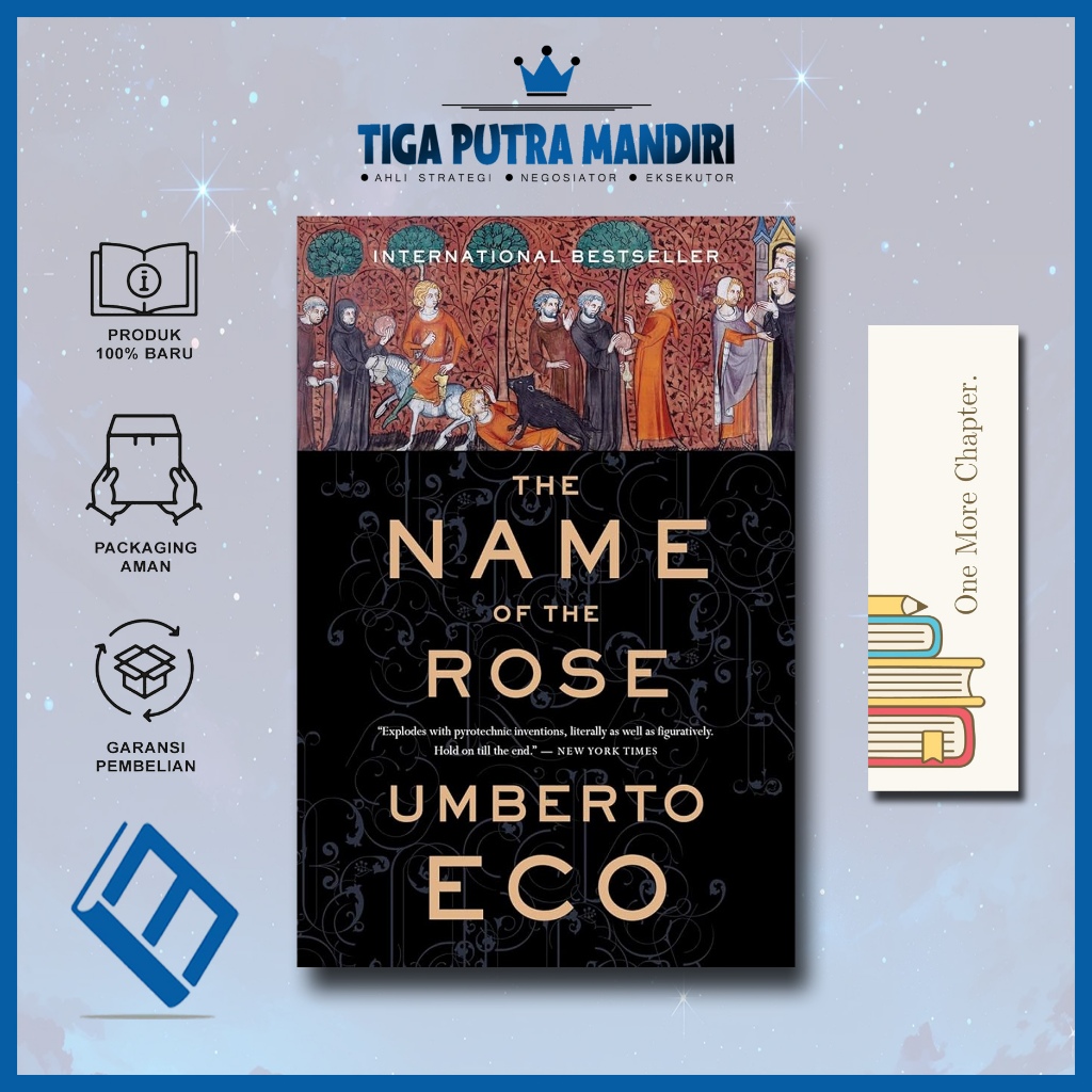 The Name Of The Rose by Umberto Eco (English)