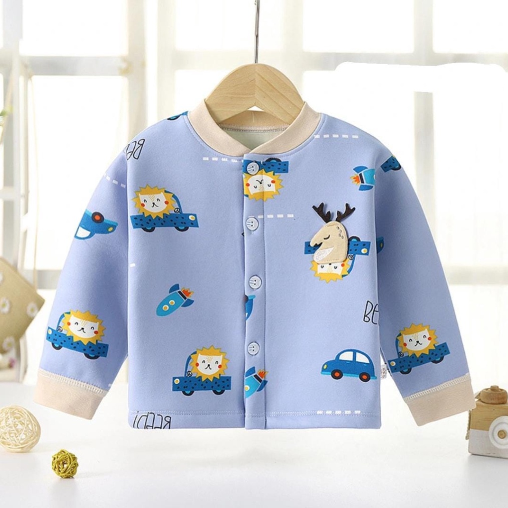 KODE R32D Jaket Bayi Bahan Lembut Jaket Anak Premium JK11 Motif Rusa