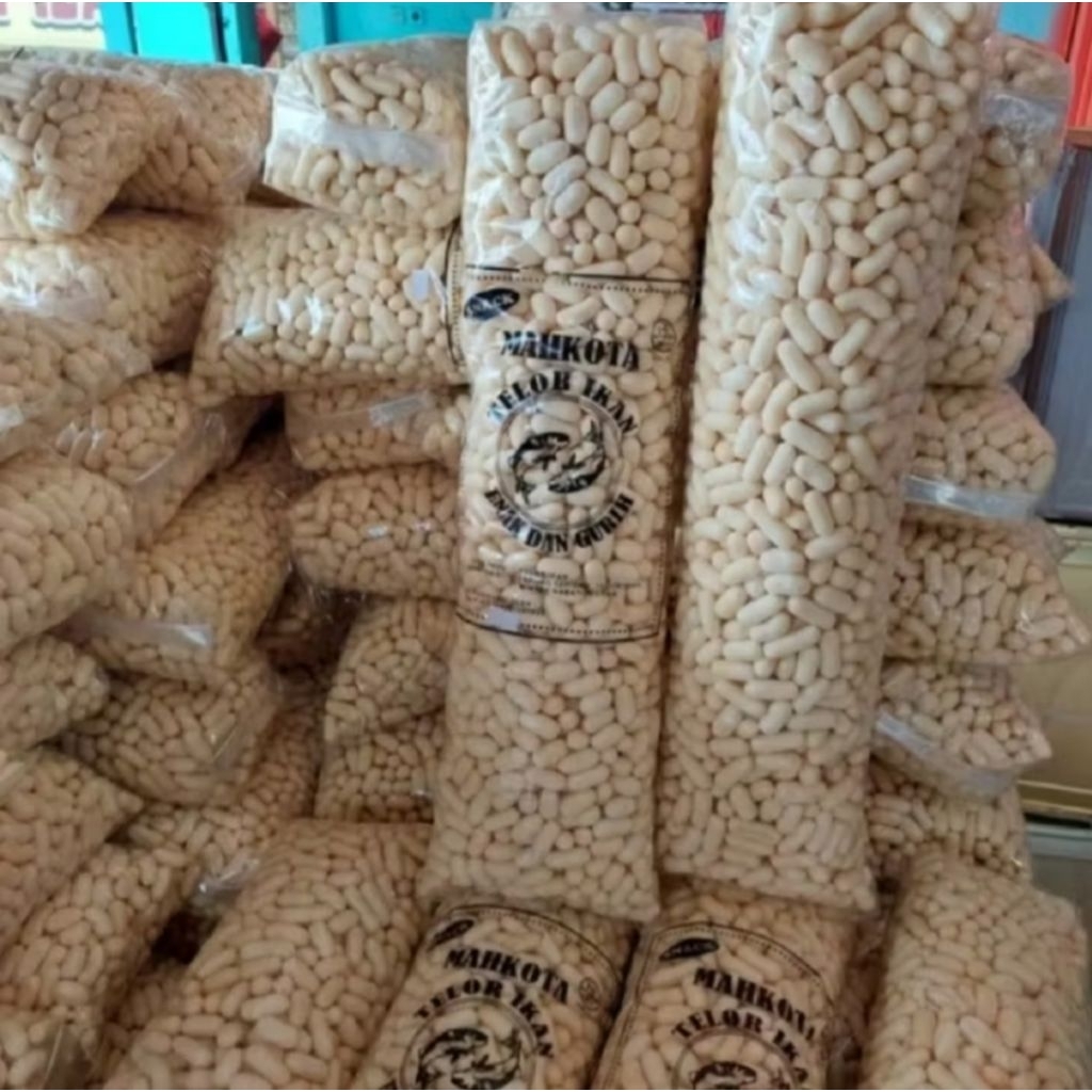 

Telor Gabus ikan Mahkota berat perbungkus 900gr