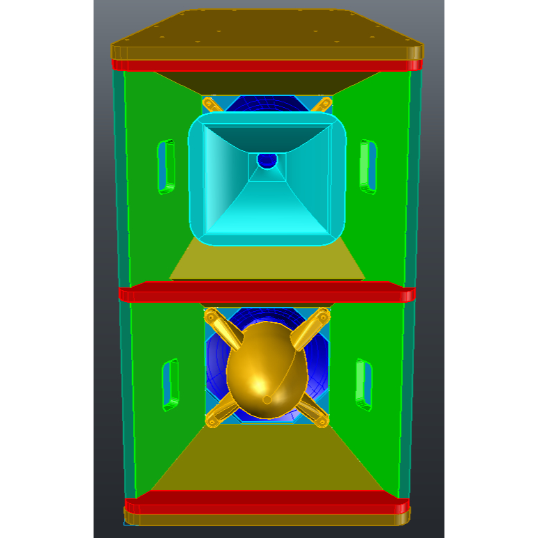 Potongan Papan Box MidHi TW Audio T24Qu - Custom