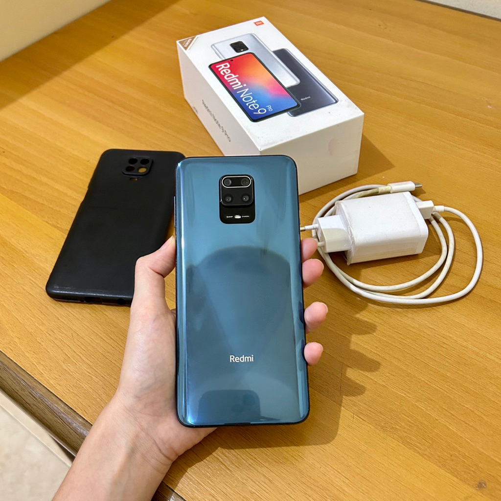 XIAOMI REDMI NOTE 9 PRO SECOND 6/64 HP SECOND HANDPHONE SEKEN HP BEKAS HP MURAH