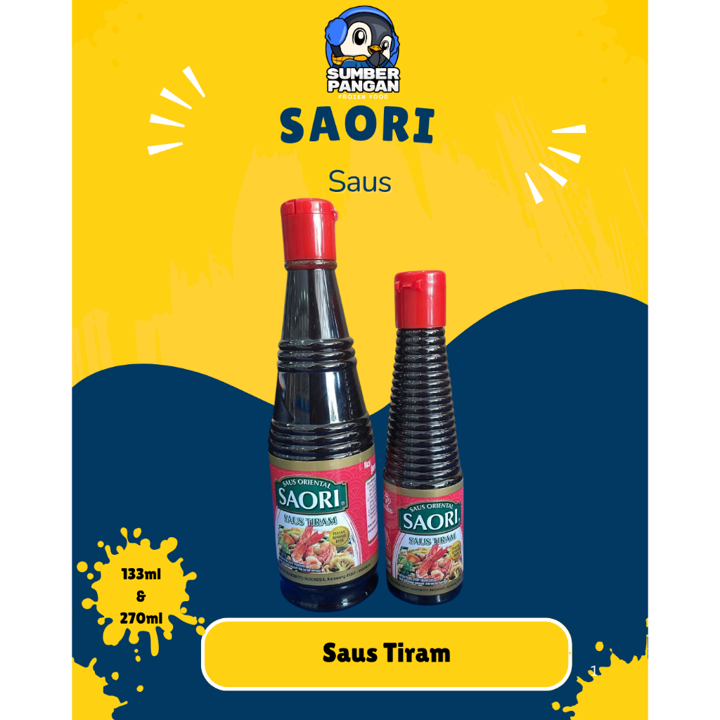 

Saori Saus Tiram 270ml&133Ml