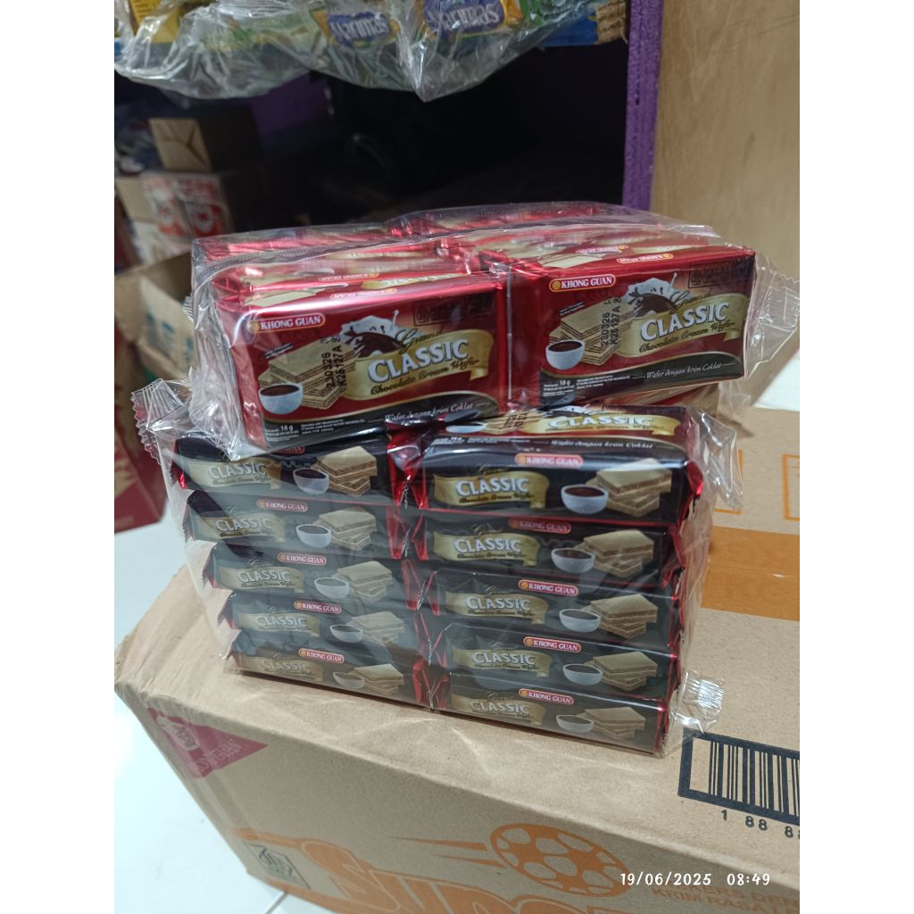 

Wafer Classic Khong Guan ( 10 pcs )