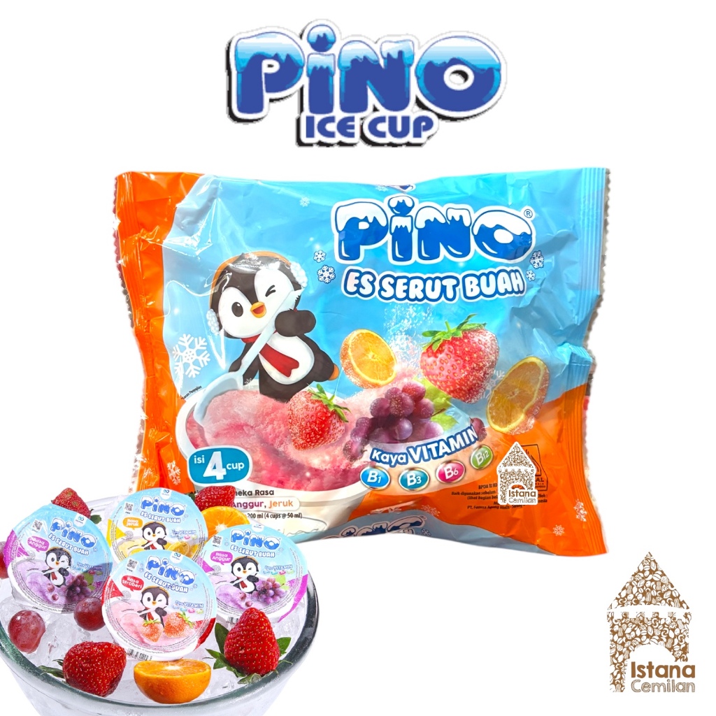 

Pino Ice Cup Es Serut Buah (Isi 4 Pcs)