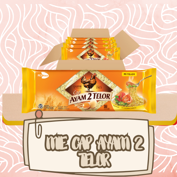 

Paket Bundling - Mi Cap Ayam 2 Telor - Original - 200gr - 6pcs