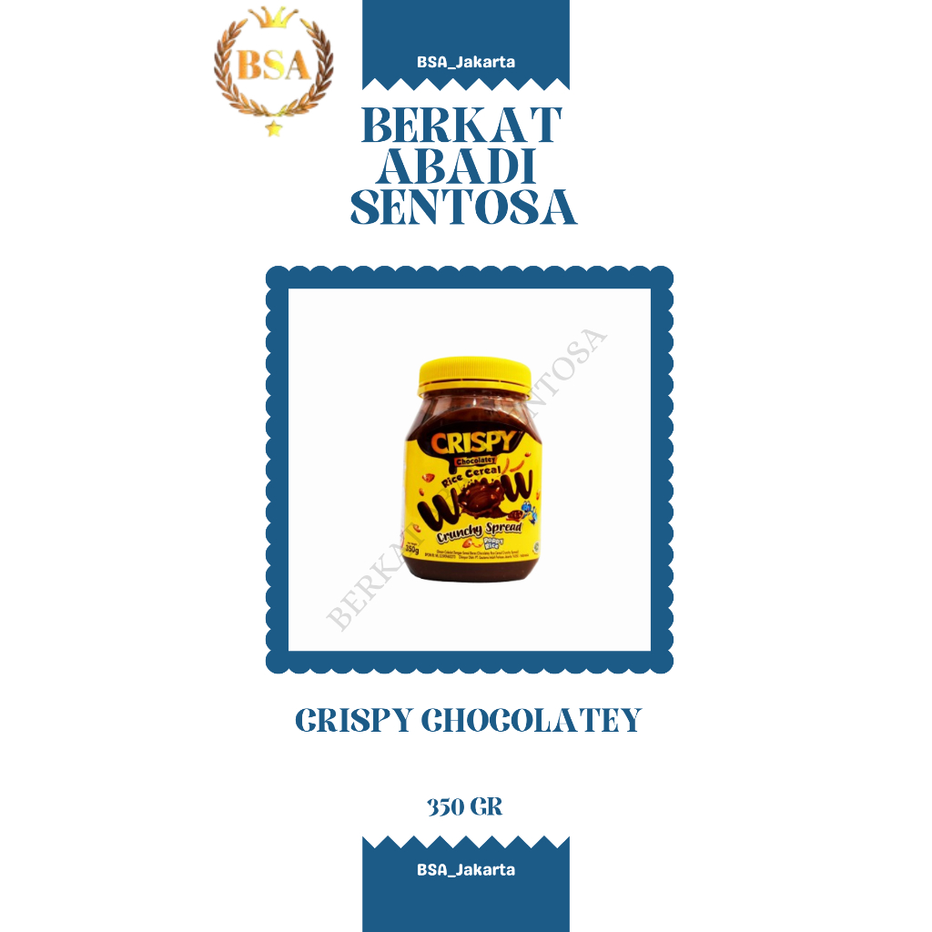 

CRISPY CHOCOLATEY (350 GR)
