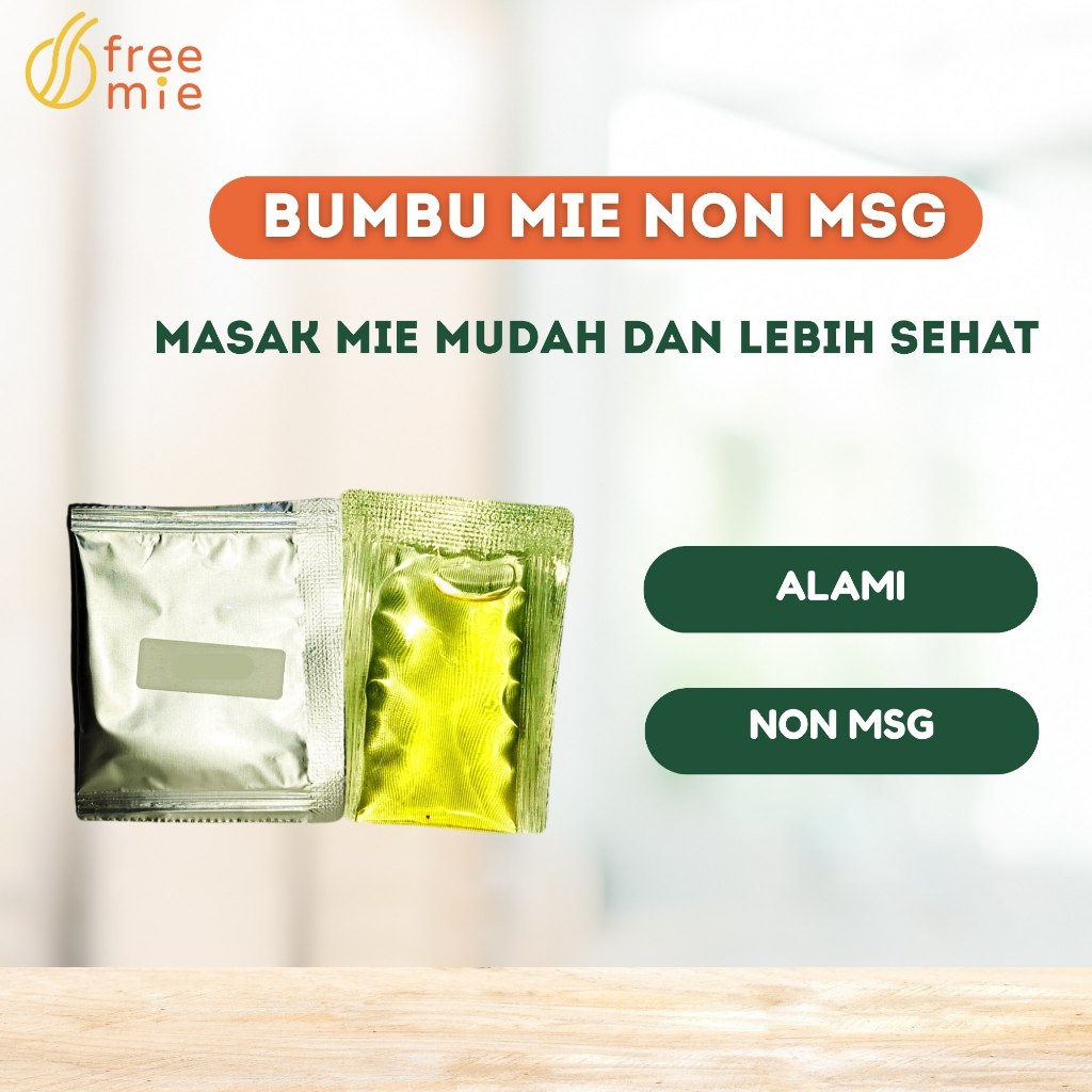 

Bumbu Mie Instan Non MSG-Tanpa Pengawet - Kaldu Non MSG - Bumbu Mie Goreng - Bumbu Mie Mpasi- Vegan