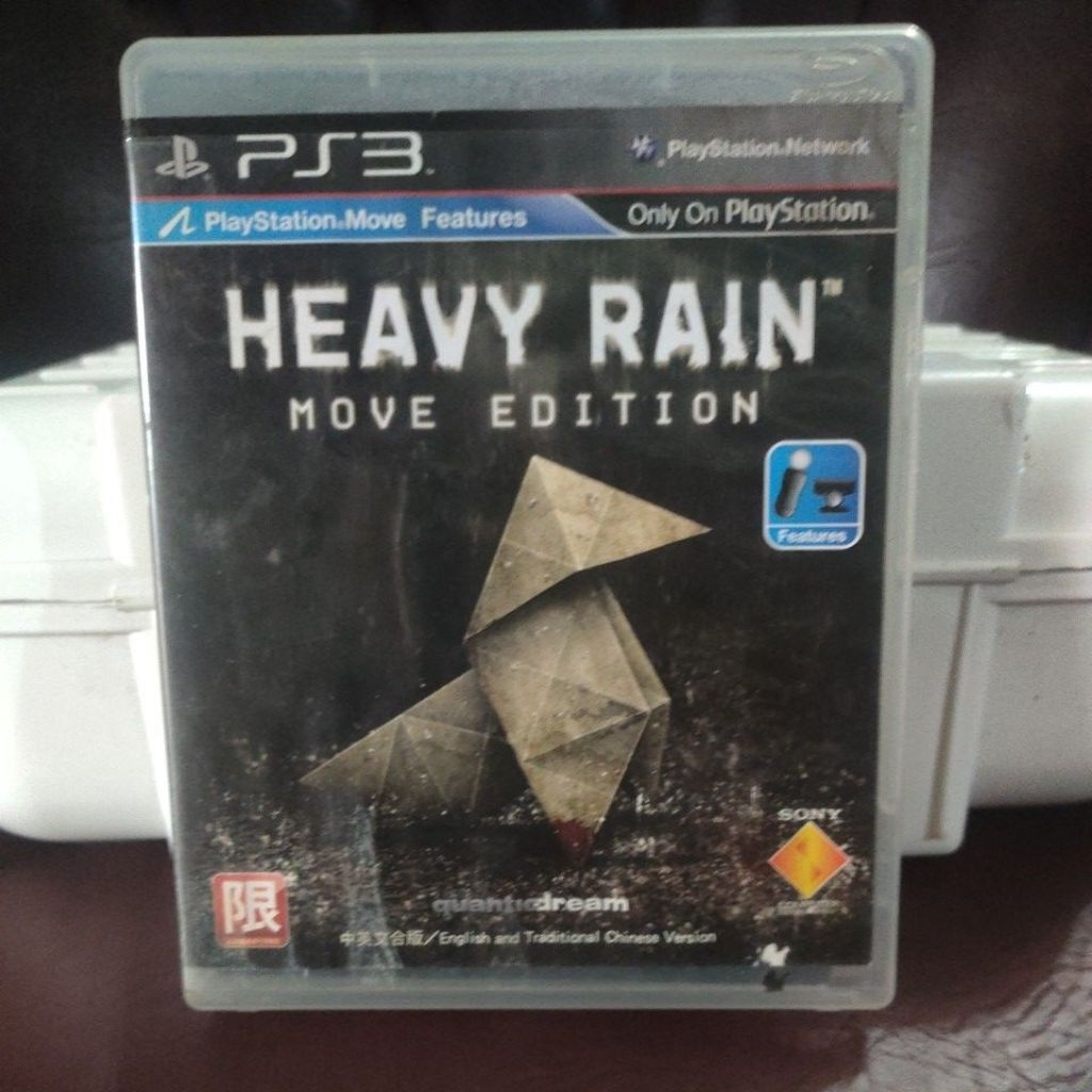 DVD PS3 Heavy Rain Reg 3