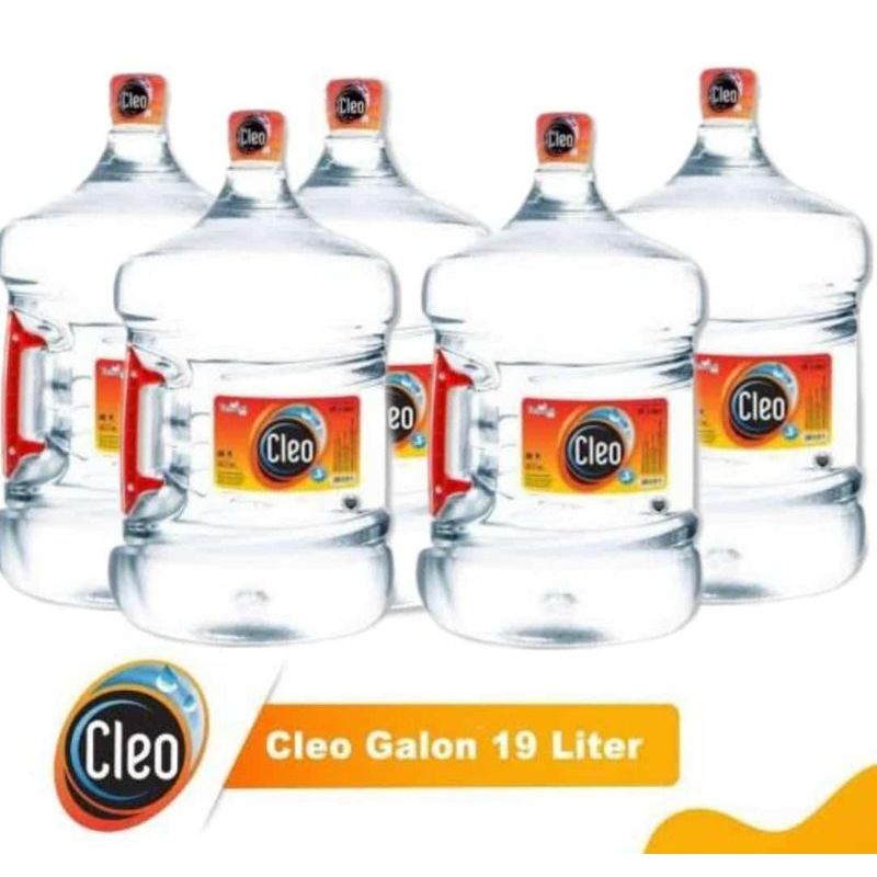 

Promo Cleo Galon + Air 19 liter asli