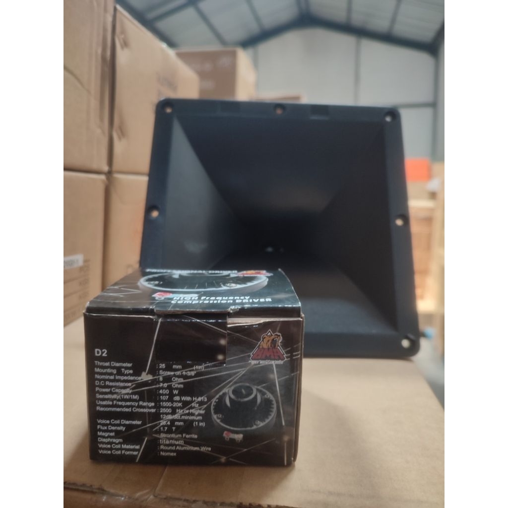 1Set Twitter Horn / Twitter D2 BMA / Horn 5247 DRAT / Horn 22CM×22CM / Twitter D2 BMA