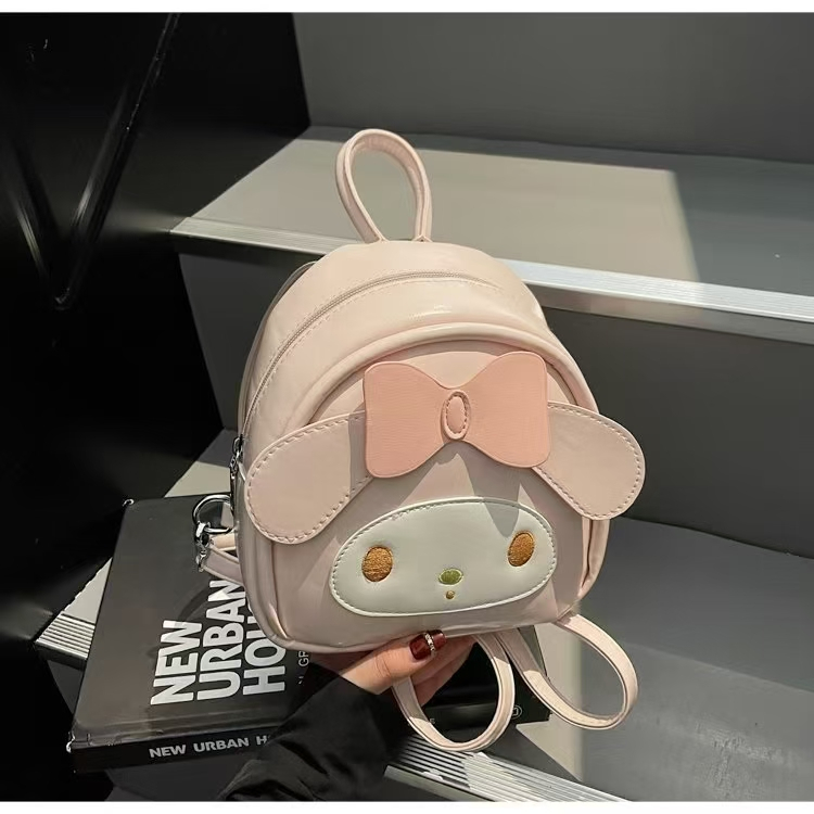 MV143381 Tas Ransel Import My Melody Lucu Tas Backpack Mini Aesthetis Gemoy Anak & Remaja