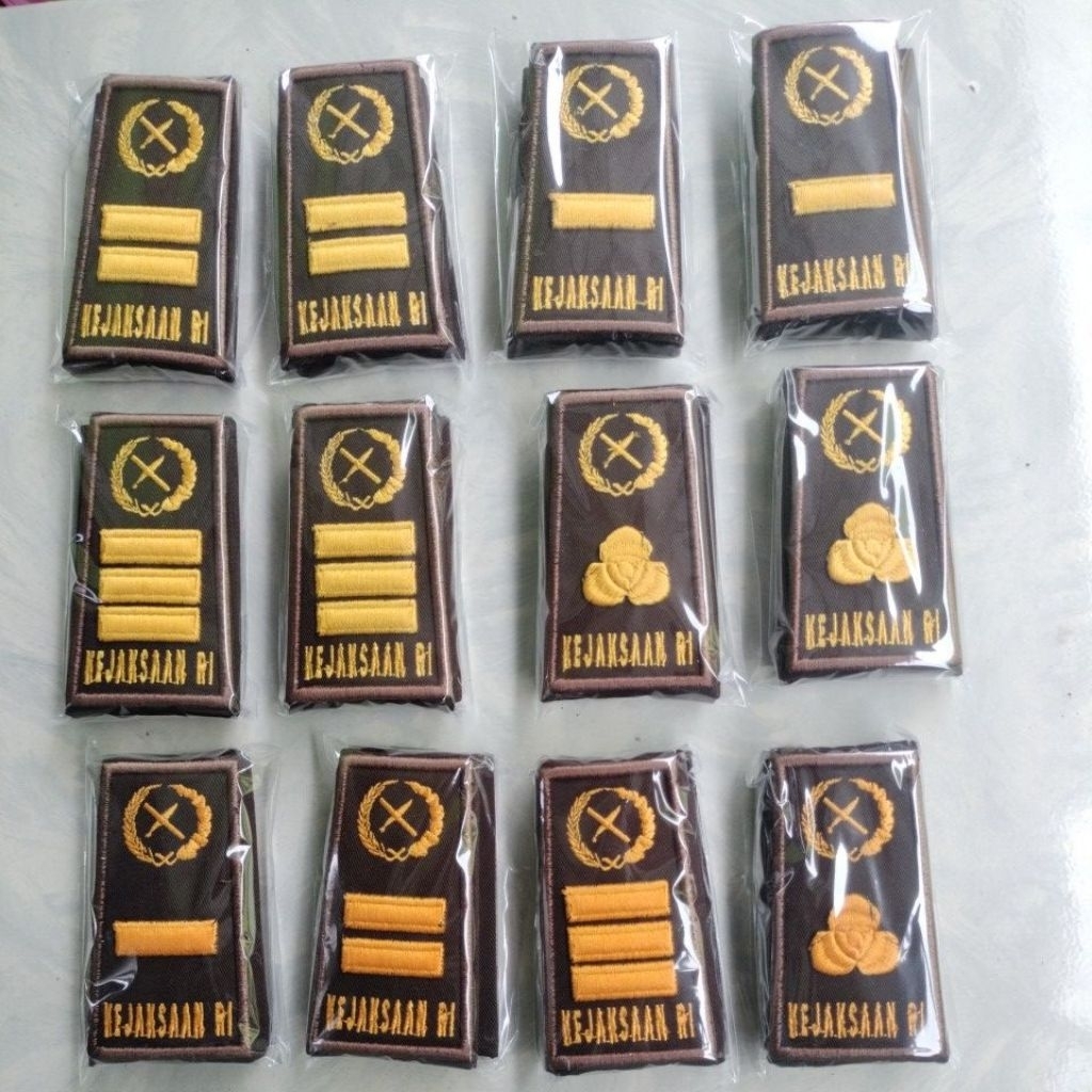 pangkat Pdh kejaksaan/tanda pangkat kejaksaan/pangkat pdh kejaksaan TU/tanda pangkat pdh