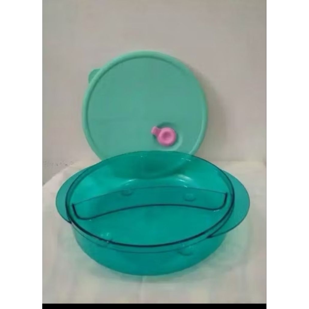 Bekal microwave rock n sarve bersekat tosca Tupperware
