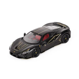 XF - Ferrari F8 Tributo Black With Lines