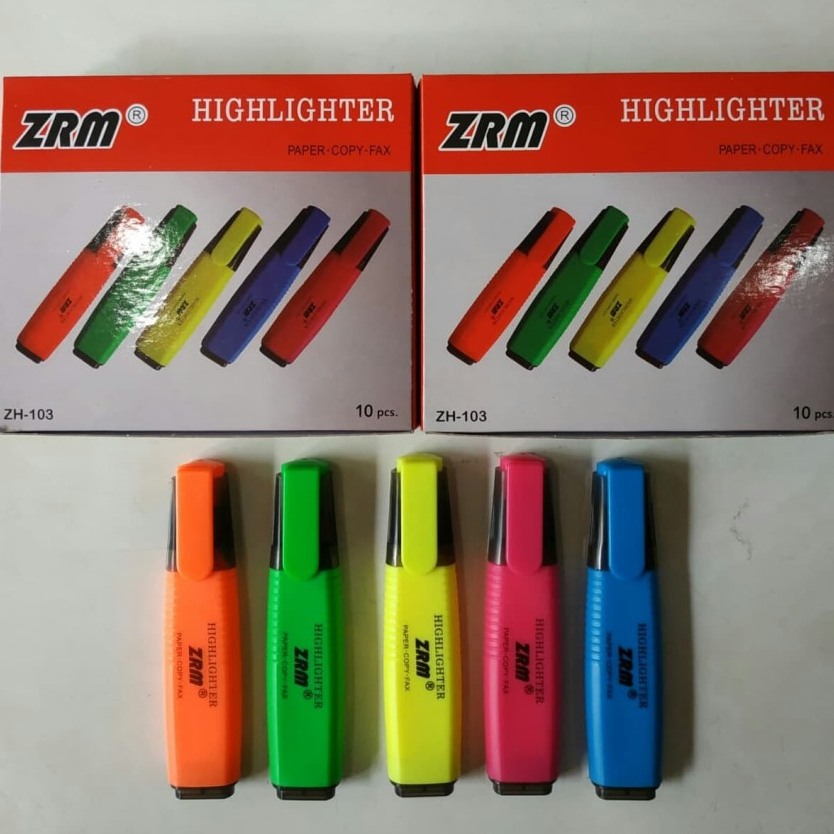 

Stabilo / Highlighter / Penanda Berwarna ZRM ZH-103