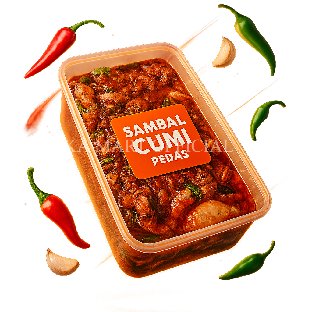 

Sambal Cumi Pete Box 500ml ( FROZEN )
