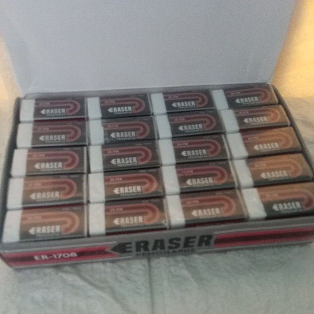 

penghapus Eraser putih per 1 pcs