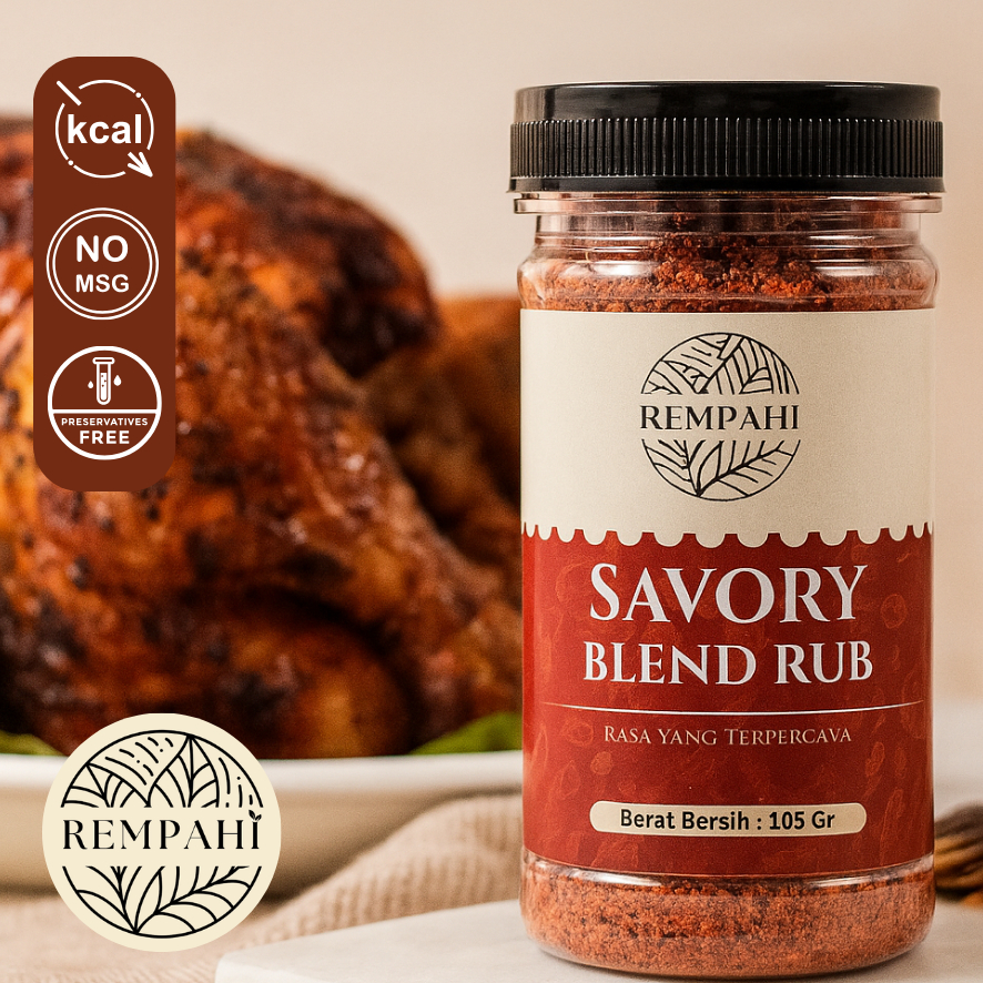 

Rempahi Savory Blend Rub 105 gr