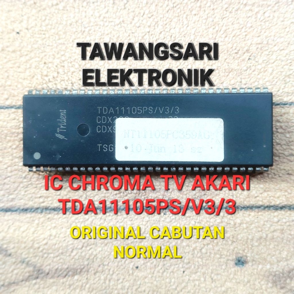 Ic Akari Tda11105ps/v3/3 Original Normal Ic tda 11105 Cabutan