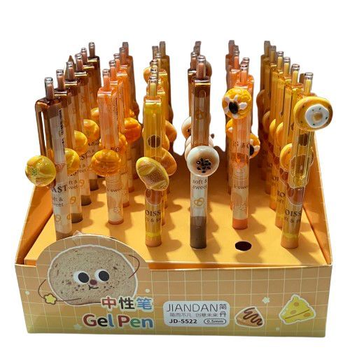 

GEL PEN LITTLE BAKERY JD-5522 / GEL PEN ROTI / PULPEN GEL / PENA / PULPEN MOTIF / PULPEN GEL ANAK SEKOLAH