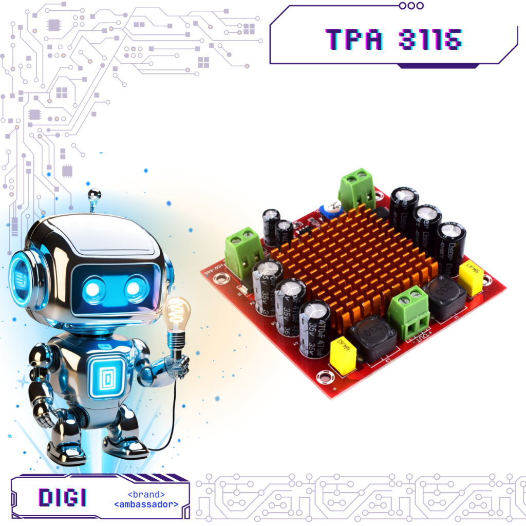 TPA3116 150W Mono Amplifier - Digibot