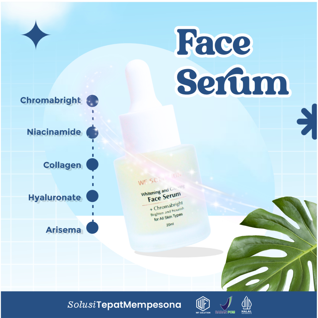 SERUM WHITENING DAN GLOWING BPOM WF SOLUTION