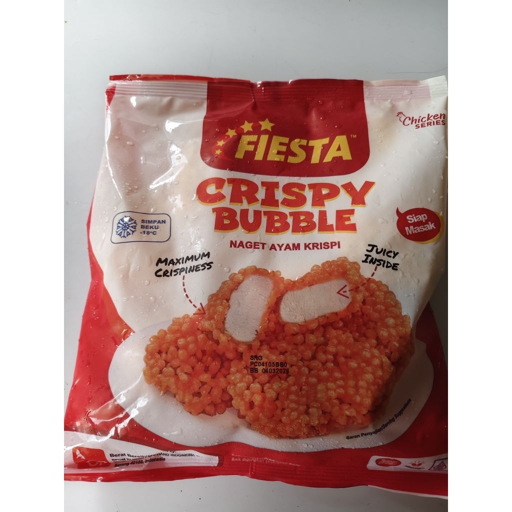 

Fiesta Crispy Bubble Nugget 400 gr