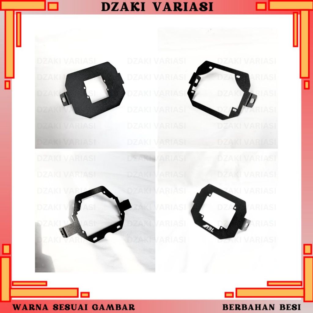BRACKET BILED PROJIE TURBO AES KENZO VINYX CR7 3INCH BATOK CB 125 V2 SINGLE 1 NINJA SS V2 3INCH RX K